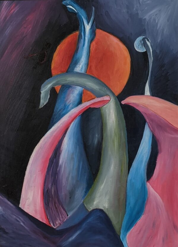 Paesaggio visto dalla Luna